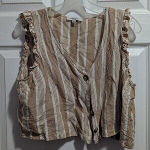 Madewell Crop Vest